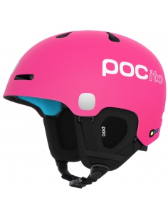 Dziecięcy kask narciarski POC POCito FORNIX SPIN Fluorescent Pink