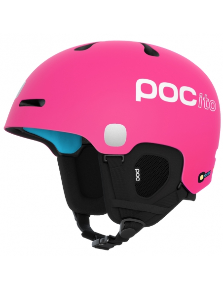 Dziecięcy kask narciarski POC POCito FORNIX SPIN Fluorescent Pink