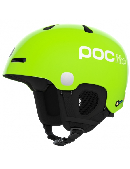 Dziecięcy kask narciarski POC POCito FORNIX MIPS Fluorescent Yellow/Green