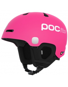 Dziecięcy kask narciarski POC POCito FORNIX MIPS Fluorescent Pink