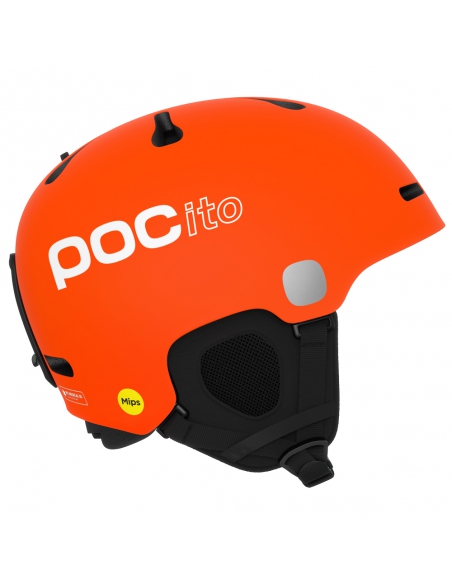 Dziecięcy kask narciarski POC POCito FORNIX MIPS Fluorescent Orange