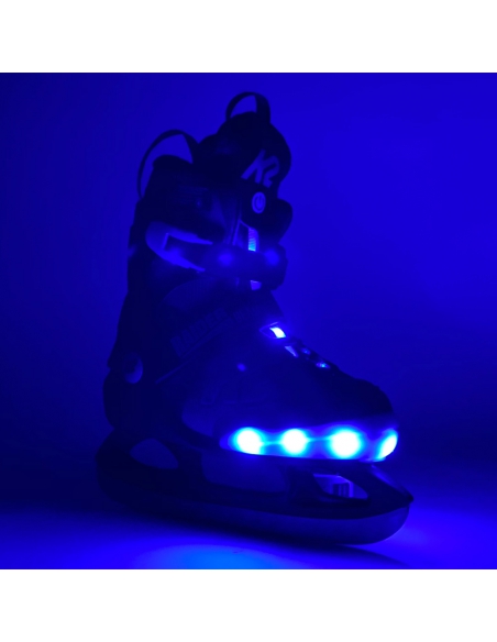 Regulowane łyżwy dziecięce K2 Raider Beam LED (świecące)