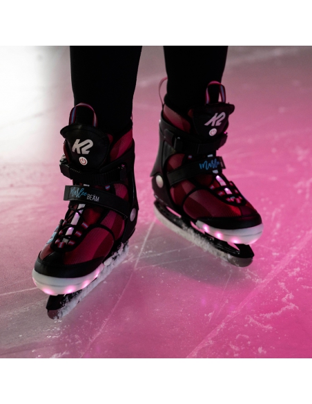 Regulowane łyżwy dziecięce K2 Marlee Beam LED (świecące)