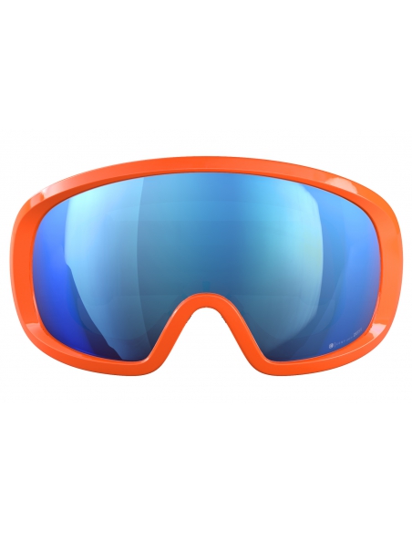Gogle narciarskie POC FOVEA MID CLARITY COMP Fluorescent Orange/Spektris Blue