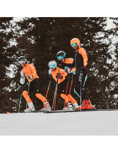 Ochraniacze narciarskie na przedramiona POC Forearm Classic Junior Fluorescent Orange