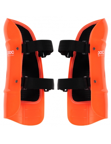 Ochraniacze narciarskie na golenie POC Shins Classic Junior Fluorescent Orange