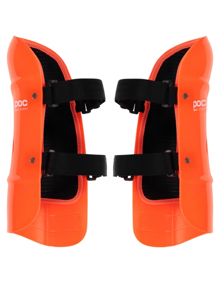 Ochraniacze narciarskie na golenie POC Shins Classic Junior Fluorescent Orange