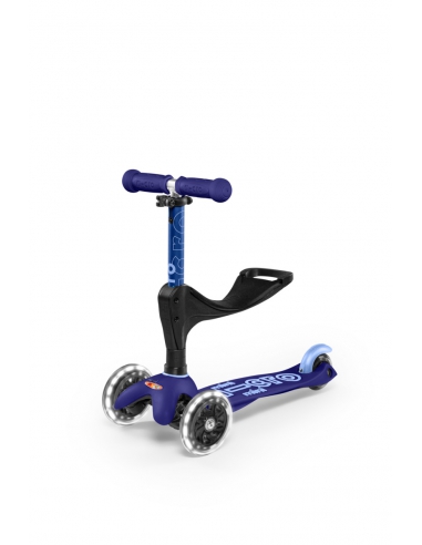 Hulajnoga i Jeździk Mini Micro Deluxe Plus 3w1 Blue LED