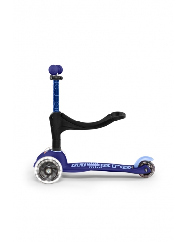 Hulajnoga i Jeździk Mini Micro Deluxe Plus 3w1 Blue LED