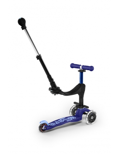 Hulajnoga i Jeździk Mini Micro Deluxe Plus 3w1 Blue LED