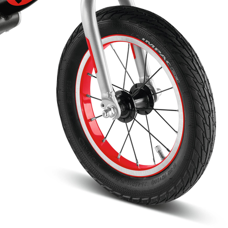 Rowerek biegowy PUKY LR RIDE BR z hamulcem czarny