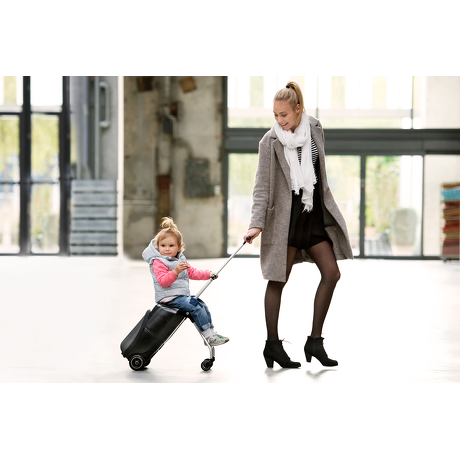 Walizka-wózek podróżny Micro Eazy Luggage Cactus Green