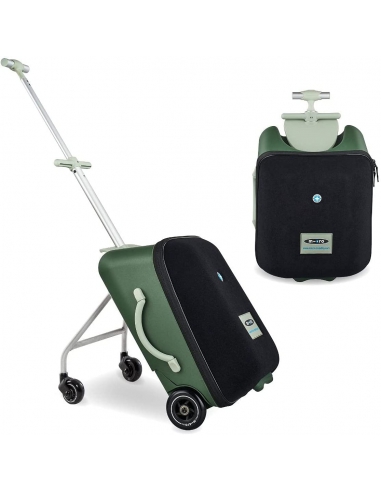 Walizka-wózek podróżny Micro Eazy Luggage Cactus Green