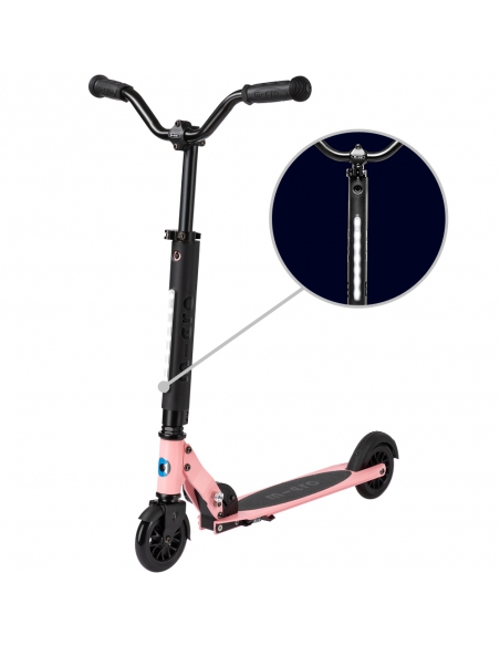 Różowa dwukołowa hulajnoga Micro Sprite Deluxe Neon Rose