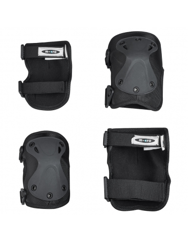 Ochraniacze dziecięce (na kolana i łokcie) Micro Black