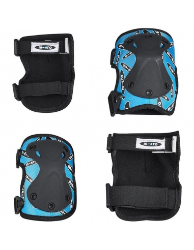 Ochraniacze dziecięce (na kolana i łokcie) Micro Blue