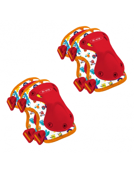 Ochraniacze dziecięce (na kolana i łokcie) Micro Monsters