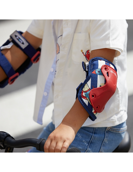 Ochraniacze dziecięce (na kolana i łokcie) Micro Pink