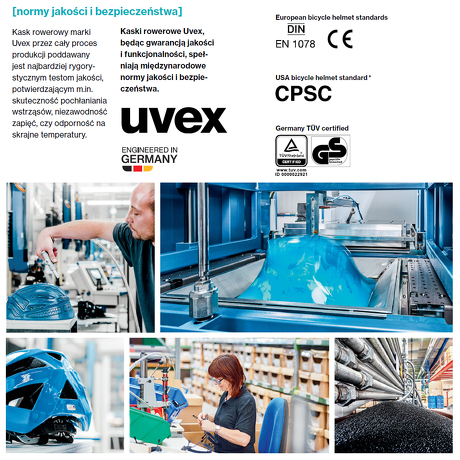 Kask dziecięcy Uvex Kid 3