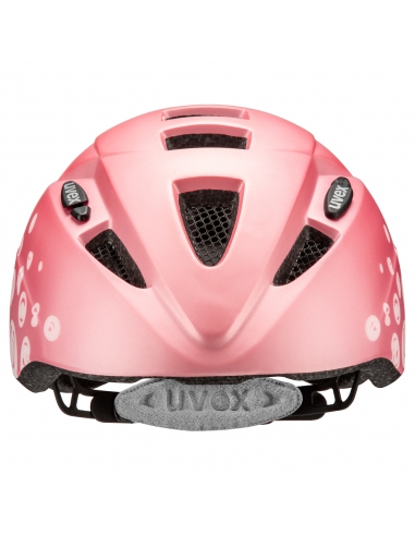 Kask dziecięcy Uvex Kid 2 CC Pink Polka Dots Mat