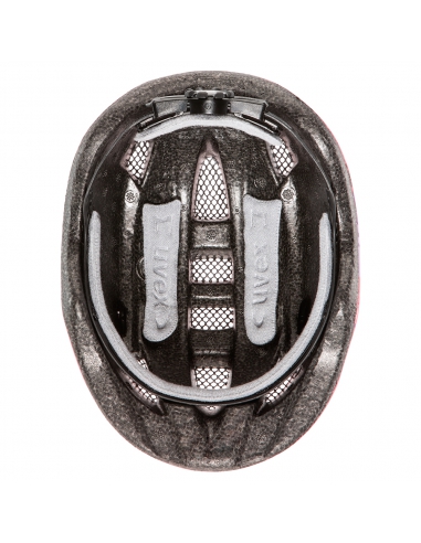 Kask dziecięcy Uvex Kid 2 CC Pink Polka Dots Mat