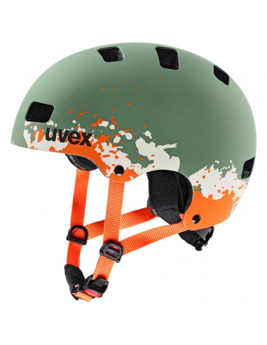 Kask dziecięcy Uvex Kid 3 CC Moss Green Sand Mat