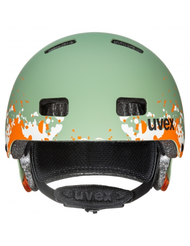 Kask dziecięcy Uvex Kid 3 CC Moss Green Sand Mat
