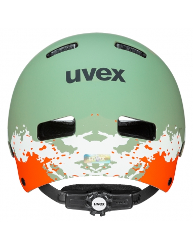 Kask dziecięcy Uvex Kid 3 CC Moss Green Sand Mat