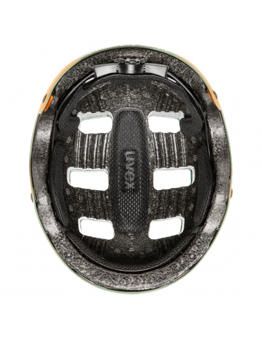 Kask dziecięcy Uvex Kid 3 CC Moss Green Sand Mat