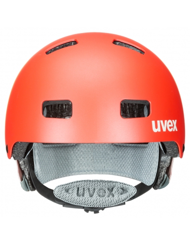 Kask dziecięcy Uvex Kid 3 CC Grapefruit Sand Mat