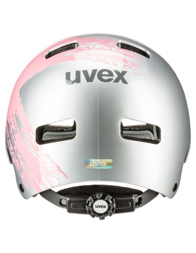 Kask dziecięcy Uvex Kid 3 Silver Rose