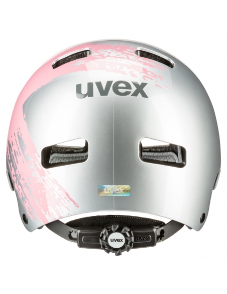 Kask dziecięcy Uvex Kid 3 Silver Rose