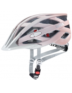 Kask rowerowy Uvex I-vo CC Grey - Rose Mat