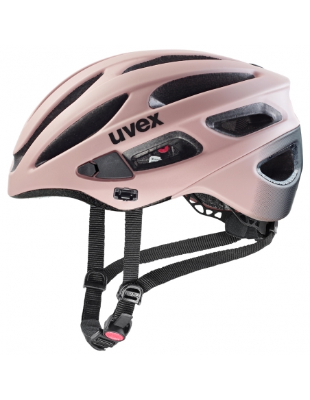 Kask rowerowy Uvex True CC Dust Rose - Black Mat