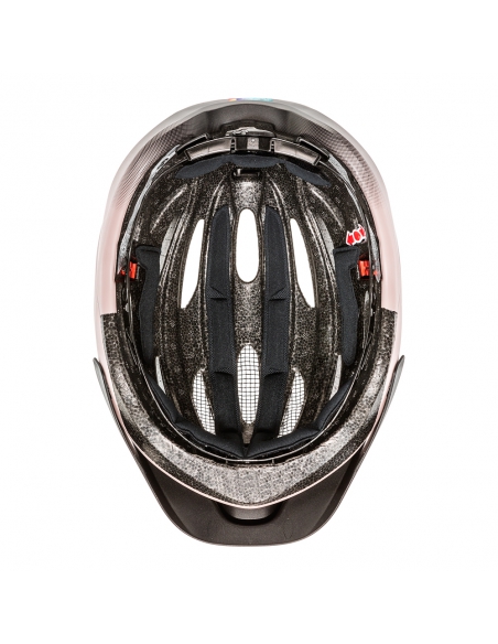 Kask rowerowy Uvex True CC Dust Rose - Black Mat