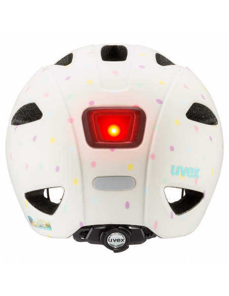 Kask dziecięcy Uvex Oyo Style Egg Dots Mat