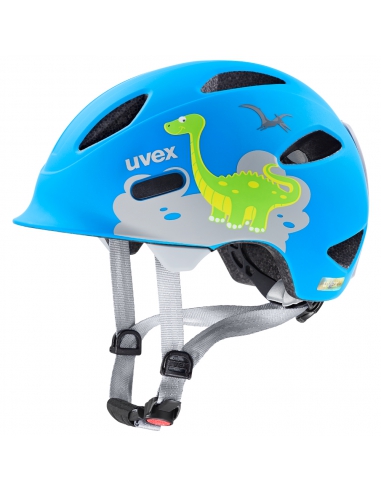 Kask dziecięcy Uvex Oyo Style Dino Blue Mat