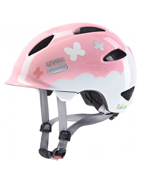 Kask dziecięcy Uvex Oyo Style Butterfly Pink Mat