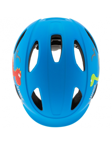 Kask dziecięcy Uvex Oyo Style Dino Blue Mat