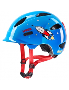 Kask dziecięcy Uvex Oyo Style Blue Rocket