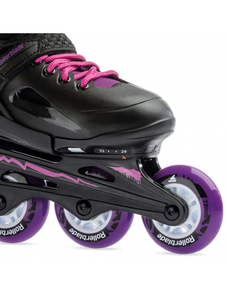 Rolki dziecięce Rollerblade FURY G Black/Pink
