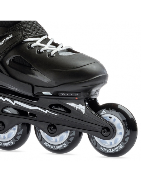 Rolki dziecięce Rollerblade FURY Black/White