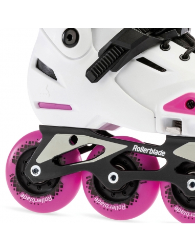 Rolki dziecięce Rollerblade APEX G White/Pink