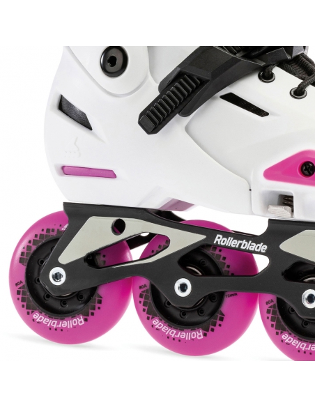 Rolki dziecięce Rollerblade APEX G White/Pink