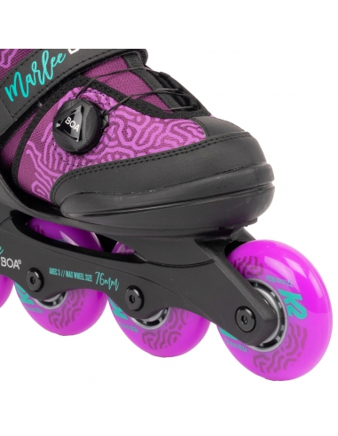 Rolki dziecięce K2 MARLEE BOA Purple/Turquoise