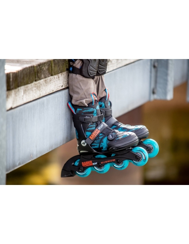Rolki dziecięce K2 RAIDER BOA Red/Blue