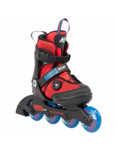 Rolki dziecięce K2 RAIDER BOA Red/Blue