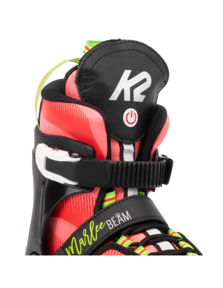 Rolki dziecięce K2 MARLEE BEAM LED Red/Green (świecące)
