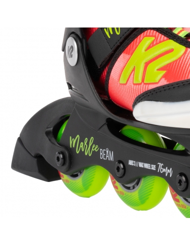 Rolki dziecięce K2 MARLEE BEAM LED Red/Green...