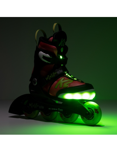 Rolki dziecięce K2 MARLEE BEAM LED Red/Green...